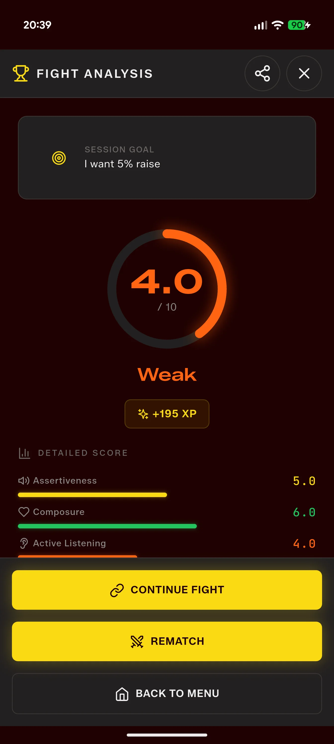 App screenshot