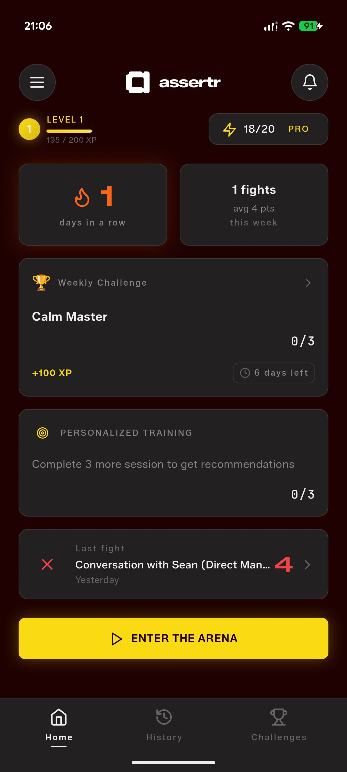 App screenshot
